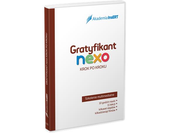 Gratyfikant nexo krok po kroku - szkolenie multimedialne
